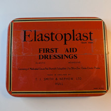 Small Vintage Elastoplast Tin