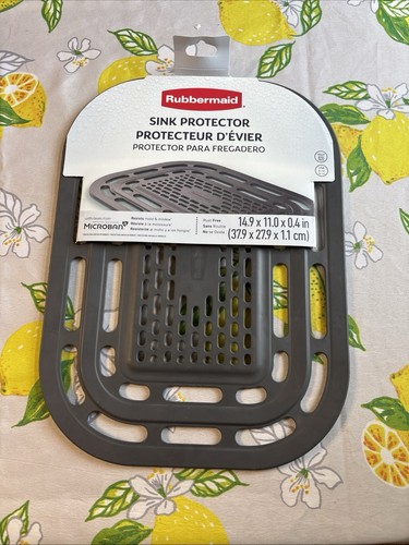 Rubbermaid microban sink mat - microban,