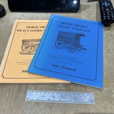 2 books Horse-drawn Trade/