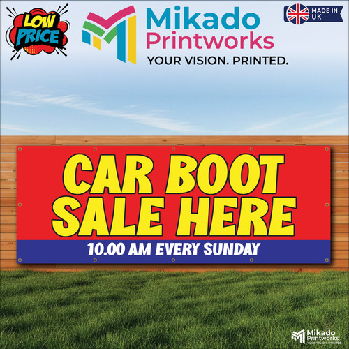 Car boot sale - car,