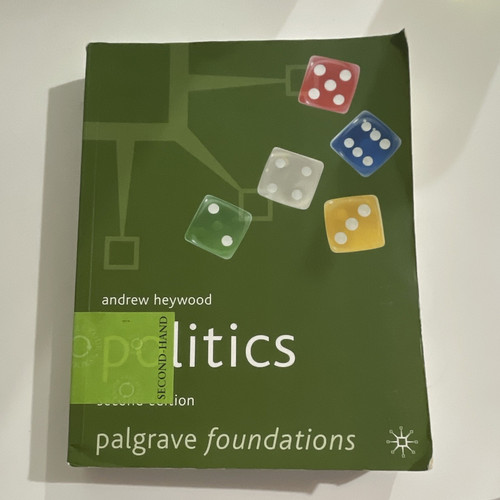 Palgrave macmillan politics - macmillan,