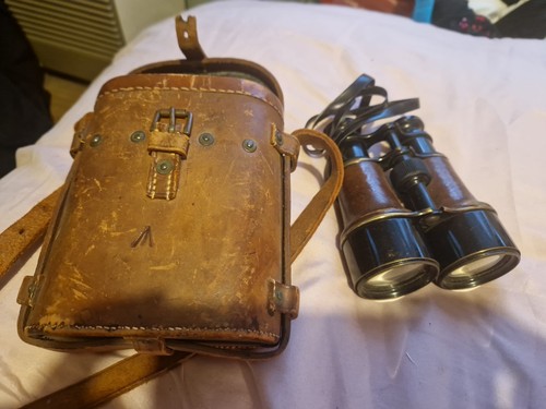 Ww1 era military binoculars - military,