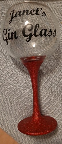 Janet gin glass gift - janet's,