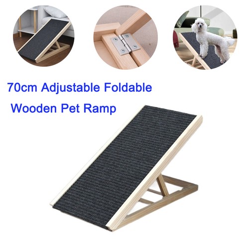 70cm 45kg dog ramp pet - pet, wooden
