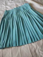 Cotswold Collection Turquoise Blue Pleated Skirt Size 22