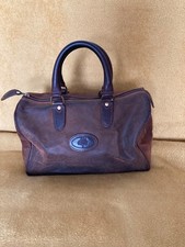 Lovely Vintage MULBERRY Brown Bag small holdall style -  bought at auction 