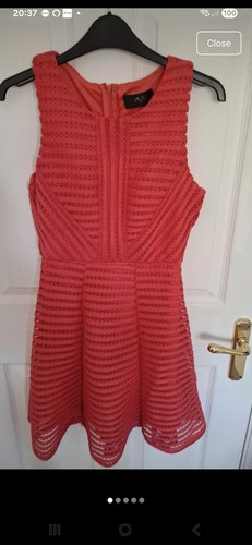 Paris women red dress - ax,