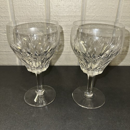 Two vintage stuart crystal - two,