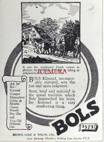 Bols kummel range - bols,