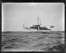 Sailors relaxing on the motor