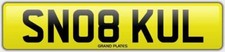 KULS SNOB NUMBER PLATE SN08