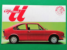 1975 Alfa Romeo ALFASUD TI Sales Brochure - Alfasud ti 1200 -Very Good Condition