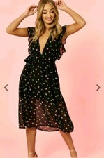 Topshop Glamorous Black Multi