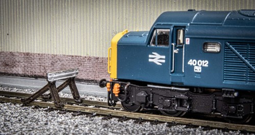 Depot buffer stops n gauge - buffer,