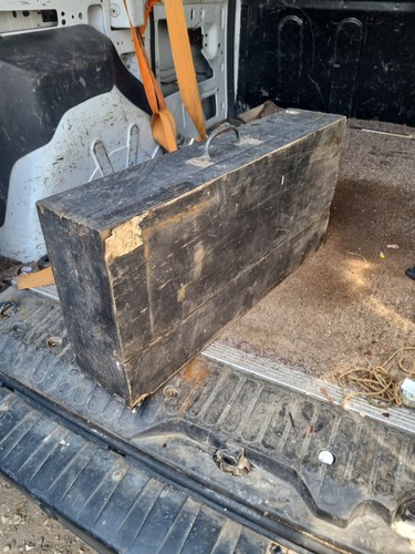 Carpenters vintage tool - tool, box