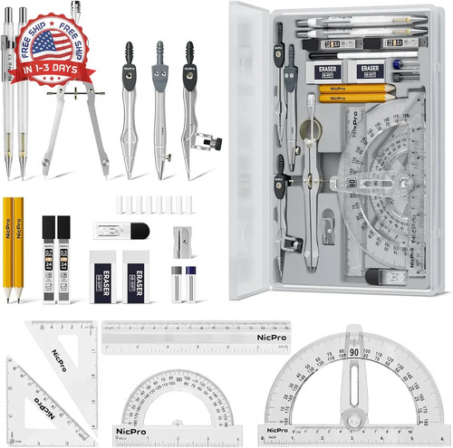 Pcs compass geometry tools - 22,