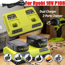 Double Charger For Ryobi One