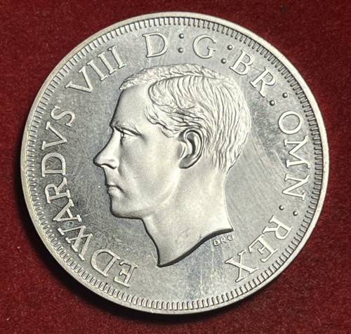 Australia crown 1937 proof - crown,