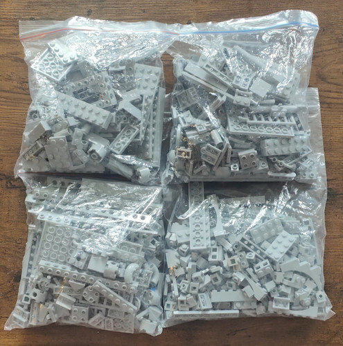 Lego grey bulk - bulk, parts