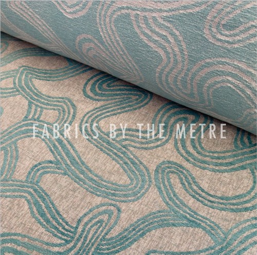 Teal funky retro style - retro,