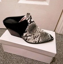PYTHON SKIN CONTRAST Mules