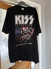 ‘ KISS’ DESTROYER - Spirit Of 76 Tour- Black T-shirt- Size 3 XL