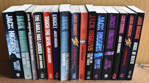 Jack higgins books bundle - pb,