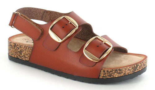 Ella double buckle slingback - double,