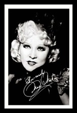 Mae West Autograph Signed &
