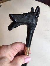 Vintage Antique Carved Dog