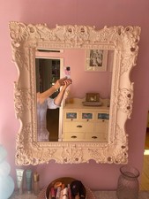 Carved Laura Ashley mirror