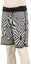Volcom Infuse Scallop Mod 19" Boardshorts - White Black - New