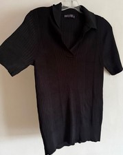 M&S COLLECTION BLACK RIPPED