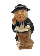 ROY KIRKHAM VINTAGE CHARACTER TOBY JUG " THE VICAR " Staffordshire England