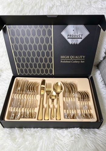 Piece dinner set - piece, stainless