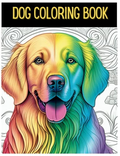 Dog coloring book - dog, book: