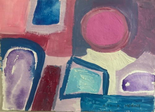 Patrick heron painting art - painting, st