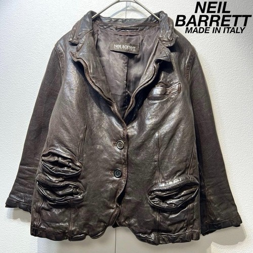 Neil barrett blazer leather - blazer,