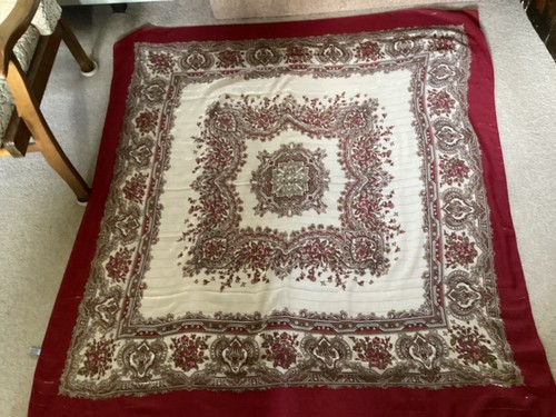 Large scarf shawl red - shawl., .marks