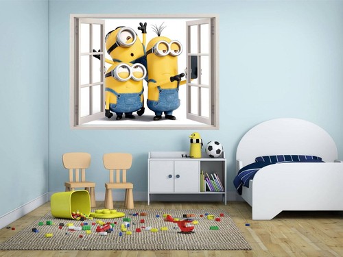 Minions wallpaper decal - wallpaper,