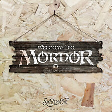 Welcome to MORDOR Metal Sign Wall Plaque Fellowship Rings Shire Tolkein Sauron