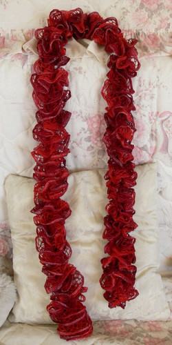 Scarf dainty frilly - scarf,