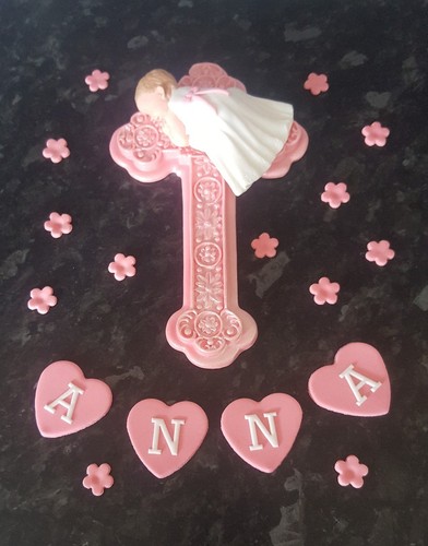 Personalised edible baby girl - personalised,