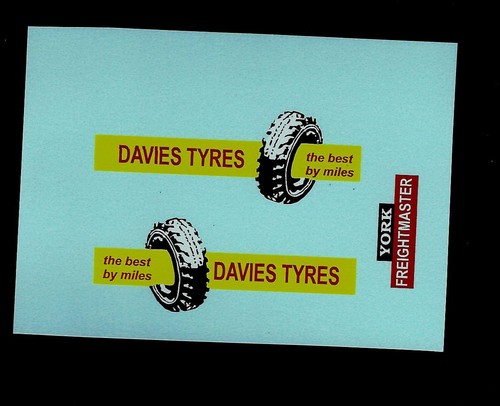 Matchbox transfers decals - transfers/decals,