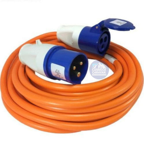 Caravan mains connection - caravan,