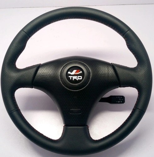 Full leather trd steering - full,