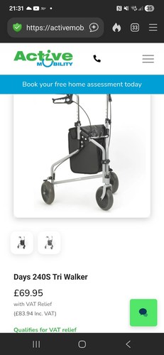 Days 240s tri walker - days,