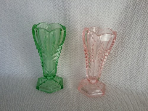 Pair vintage art deco - of,
