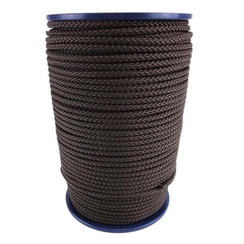 12mm brown braided - 12mm,