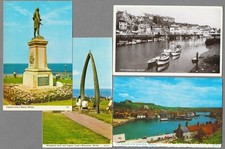 4 x PC Whitby Harbour Captain Cook Whalebone ETW Dennis Valentine's Bamforth